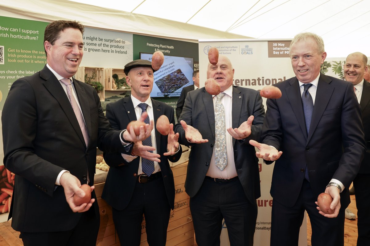 It's #InternationalDayOfPotato and we're delighted to celebrate this versatile and nutritious vegetable. The potato can be boiled, baked and fried, and even used for juggling.