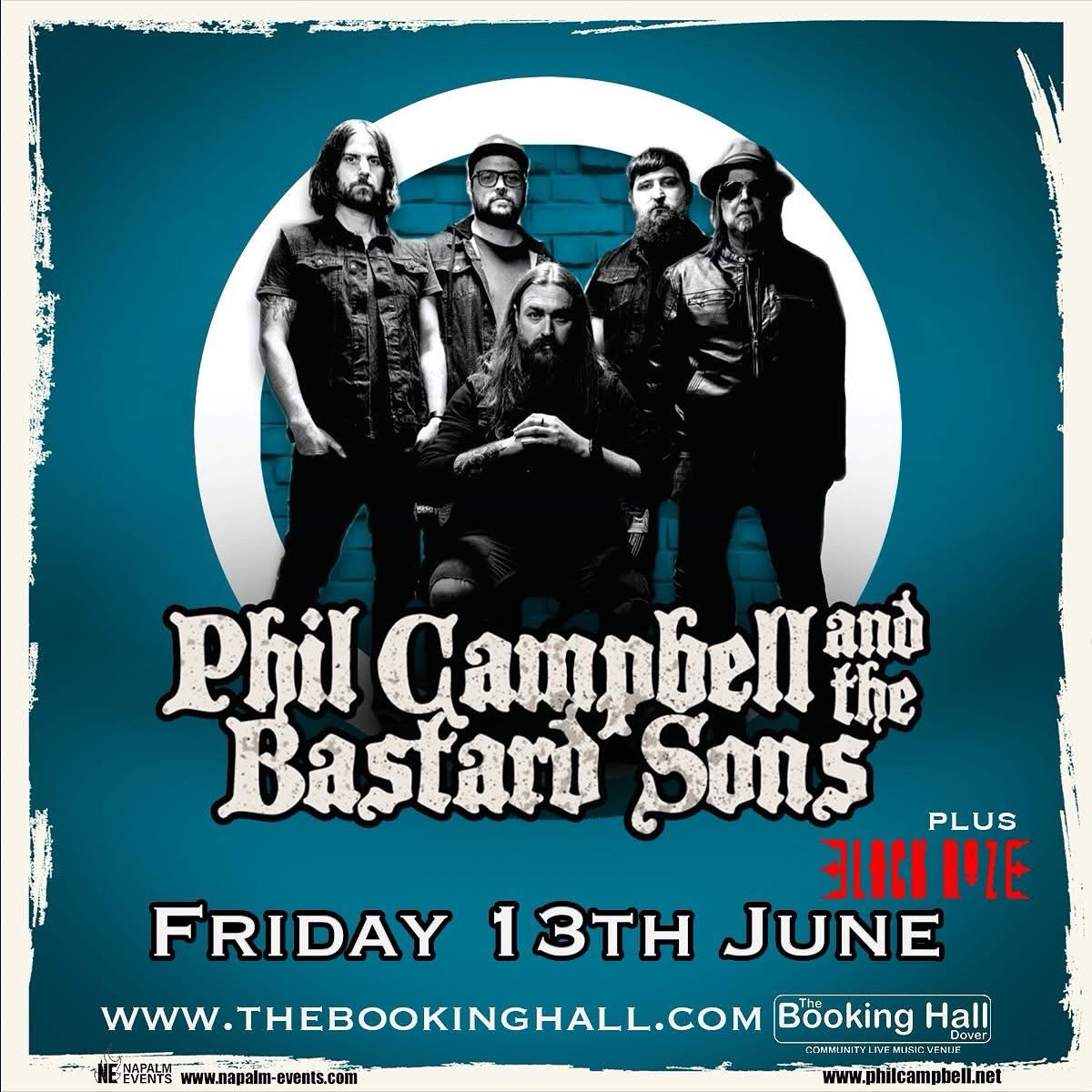 DOVER!

We’re happy to announce that Black Roze will be supporting us once again at The Booking Hall in 2 weeks time! 

Grab your 🎟️ now at philcampbell.net !