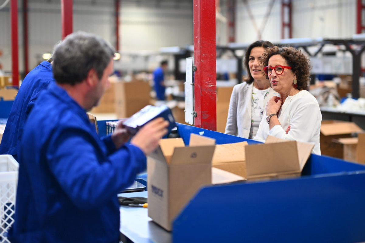 noticiasgob_na's tweet photo. Navarra financia con 17,7 millones de euros este año los Centros Especiales de Empleo para personas con discapacidad, un 42% más que en 2019

@DSociales_na 

📎https://t.co/63s179Keo9 https://t.co/5uWh1C0Kbh