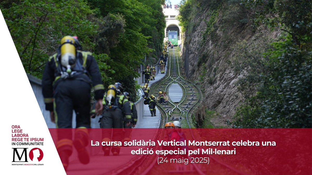 🎥NOU VÍDEO | La cursa solidària #VerticalMontserrat celebra una edició especial pel Mil·lenari🏃‍♀️.

🔗 youtube.com/watch?v=tm3-2v…