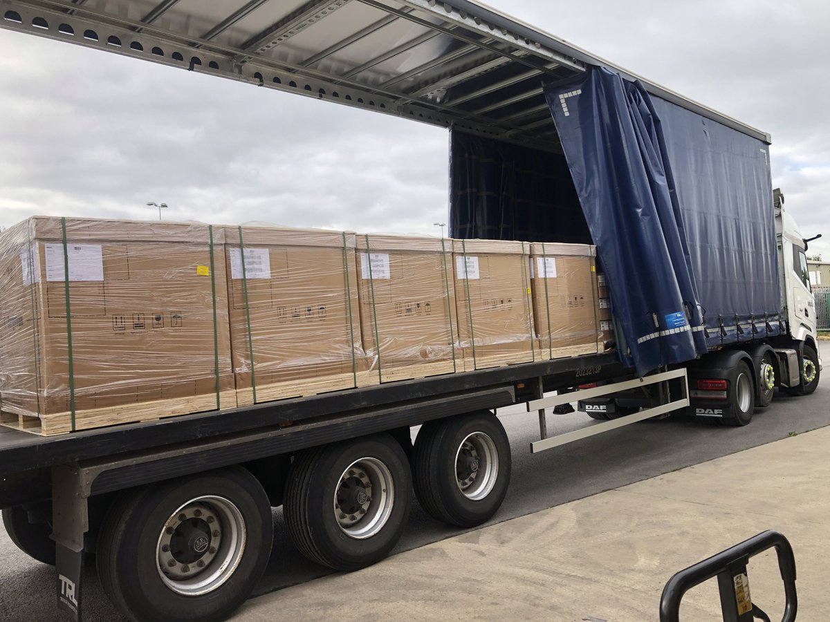 APAIRLtd's tweet image. 🚛 A small delivery of #blowermotors – just 12 pallets 😅
❄️🔎 Search the full range 👉 apairltd.com/products/parts…

#goodsin #warehouse #airconparts #acspares #agriculturalmachinery #constructionmachinery #oemparts #Aftermarket