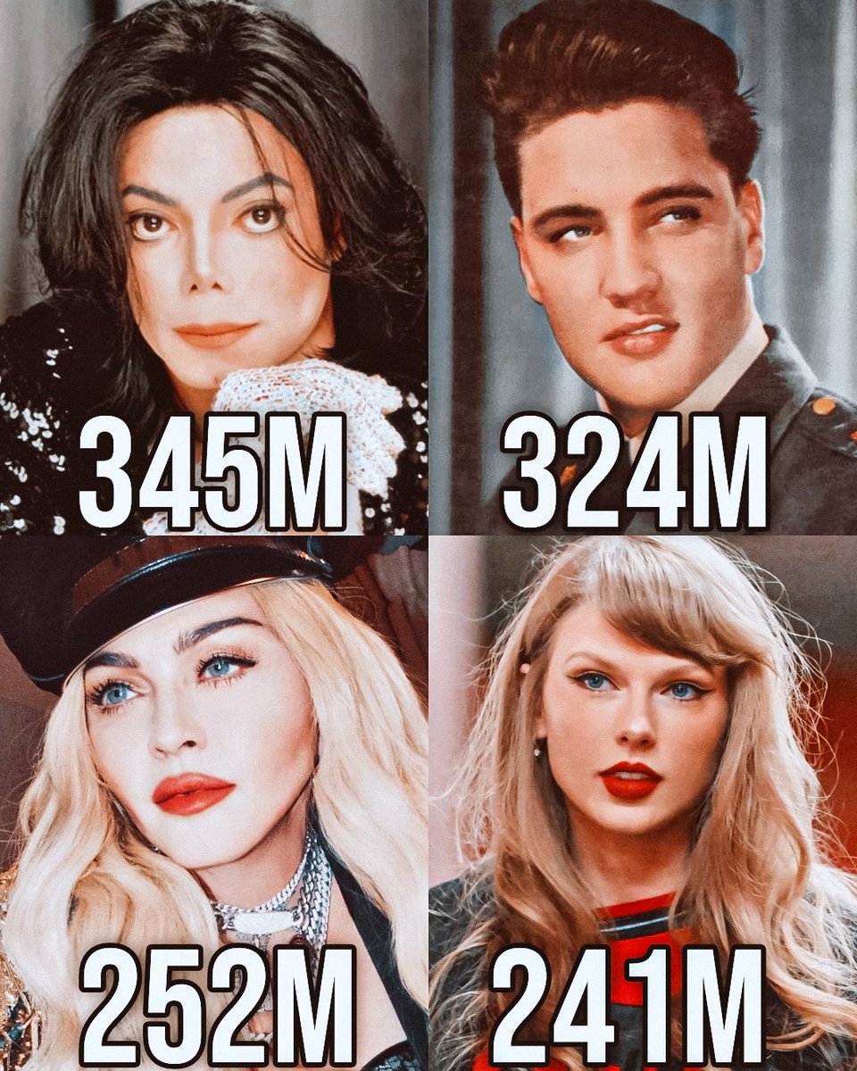 Best selling soloists in HISTORY