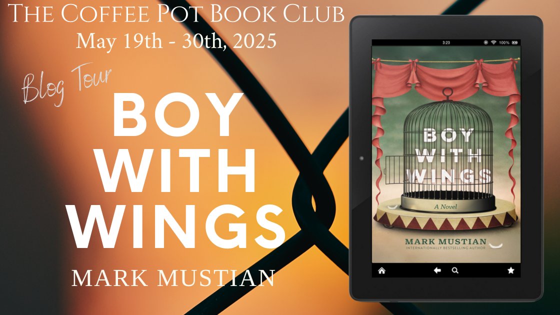 Cathie Dunn – historical fiction & history (@cathiedunn) on Twitter photo Welcome to the final day of our Blog Tour for
༻*·Boy With Wings·*༺
by Mark Mustian!
Check out our last tour stops, sharing bright book spotlights and an enticing excerpt from this exceptional novel!
thecoffeepotbookclub.blogspot.com/2025/04/blog-t…
#HistoricalFiction #LiteraryFiction
<a href="/MarkMustian/">Mark Mustian</a> Welcome to the final day of our Blog Tour for
༻*·Boy With Wings·*༺
by Mark Mustian!
Check out our last tour stops, sharing bright book spotlights and an enticing excerpt from this exceptional novel!
thecoffeepotbookclub.blogspot.com/2025/04/blog-t…
#HistoricalFiction #LiteraryFiction
<a href="/MarkMustian/">Mark Mustian</a>