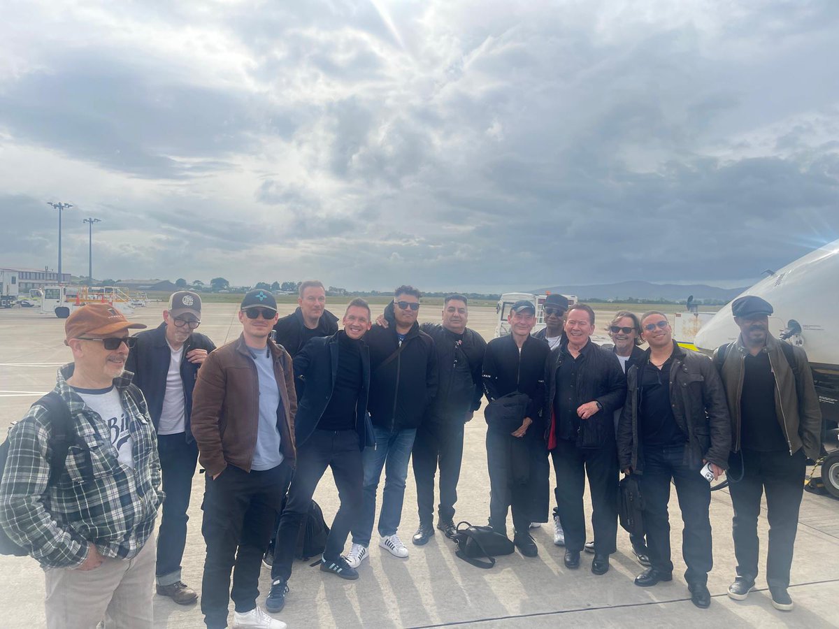 jimmywhite147's tweet image. Great to have bumped into my old pals from @UB40OFFICIAL on a flight to Ireland, not seen them in 30 years! Was brilliant to catch up!
