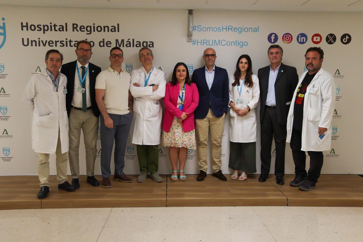 Hospital Regional Universitario Málaga (@hregionalmalaga) on Twitter photo <a href="/_ibima/">IBIMA Plataforma BIONAND</a> <a href="/MasVisibles/">Mas Visibles</a> Gracias a todos los participantes, ponentes y asistentes por contribuir al avance de la salud pública desde una visión global, innovadora y humana. 💙
#SomosHRegional
#HRUMContigoSiempre
<a href="/MalagaJunta/">MálagaJunta</a>
<a href="/saludand/">Consejería de Salud y Consumo</a> <a href="/_ibima/">IBIMA Plataforma BIONAND</a> <a href="/MasVisibles/">Mas Visibles</a> Gracias a todos los participantes, ponentes y asistentes por contribuir al avance de la salud pública desde una visión global, innovadora y humana. 💙
#SomosHRegional
#HRUMContigoSiempre
<a href="/MalagaJunta/">MálagaJunta</a>
<a href="/saludand/">Consejería de Salud y Consumo</a>