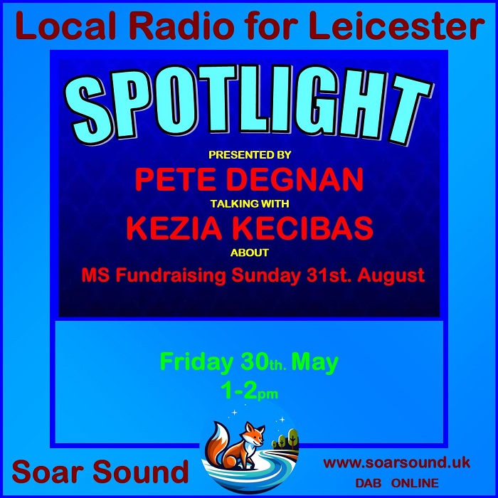 Leic58's tweet image. Listen on DAB in Leicester and online, including Alexa and other smart speakers. #Soarsound, proudly presents the #Spotlight show, hosted by Pete Degnan.
Working with local charities & community groups to promote projects, courses & events to the wider audience