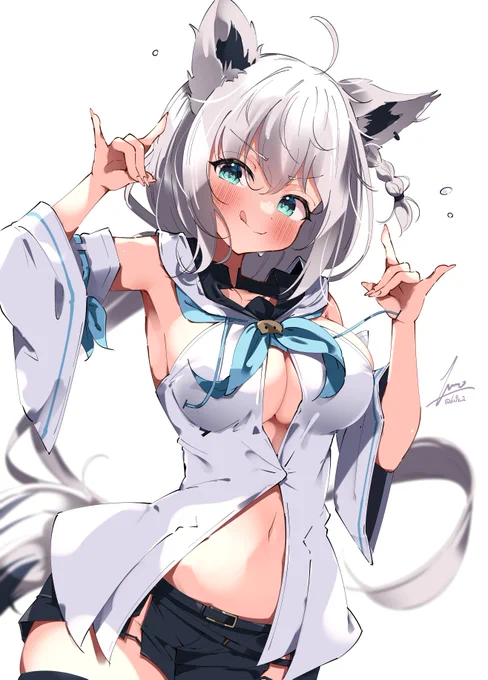 こんこん! #絵フブキ