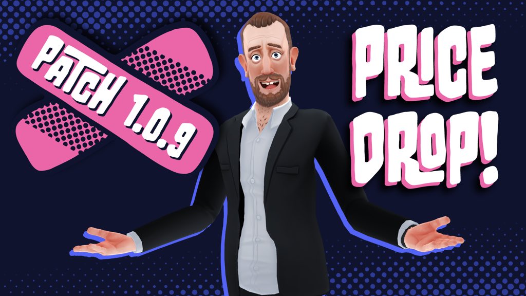 scallywagarcade's tweet image. Taskmaster VR price drop! It’s been over a year since we launched our first game so head over to Meta and Steam to check out the savings! 💰

We’ve made a few updates to the player rig in this update too! 💪

#taskmaster #taskmastervr