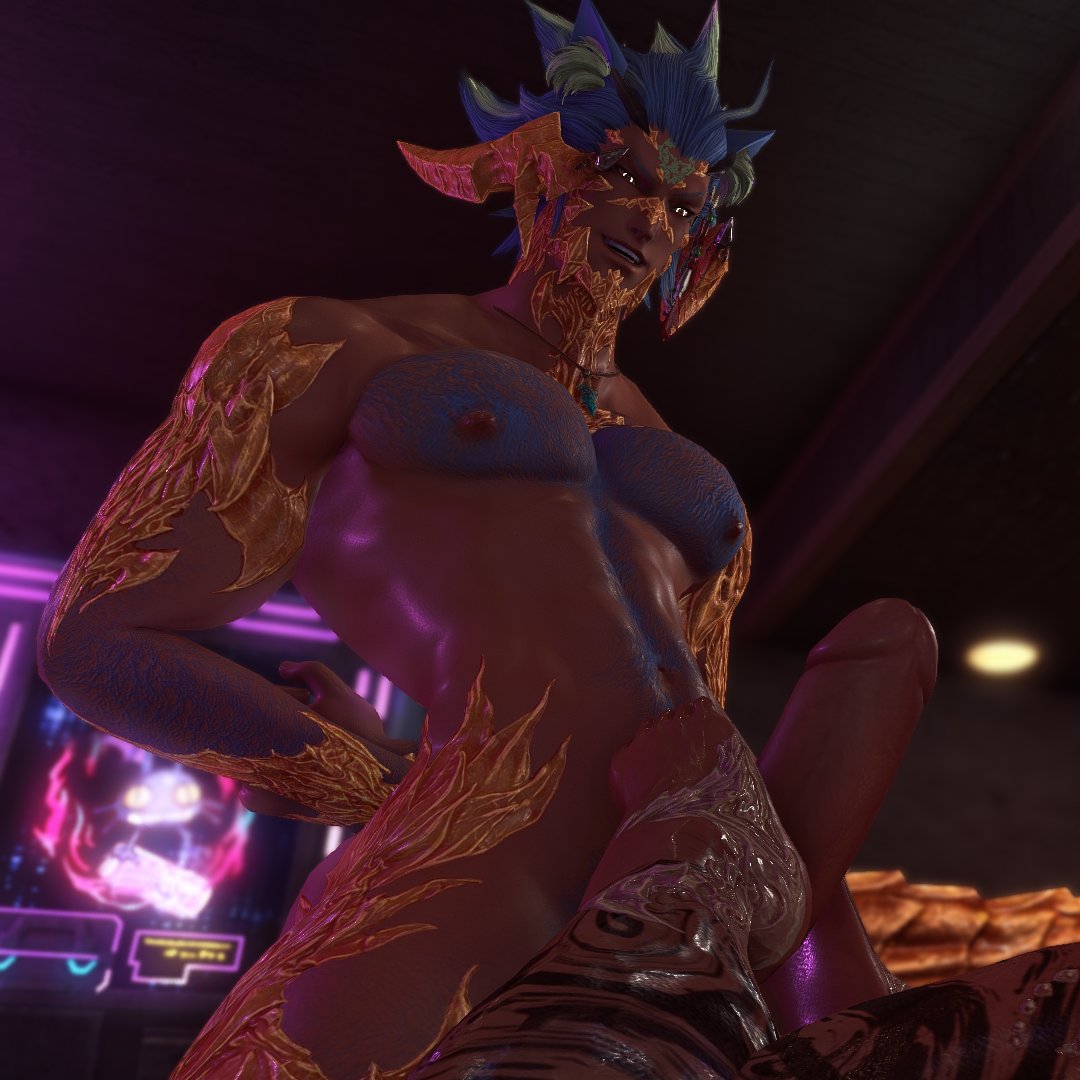 Ready for back shot after back shot~ 💦💦💦 
[ ft. <a href="/corruptnitemare/">Dra'verk (Currently:M6S)</a>.bsky.social ]