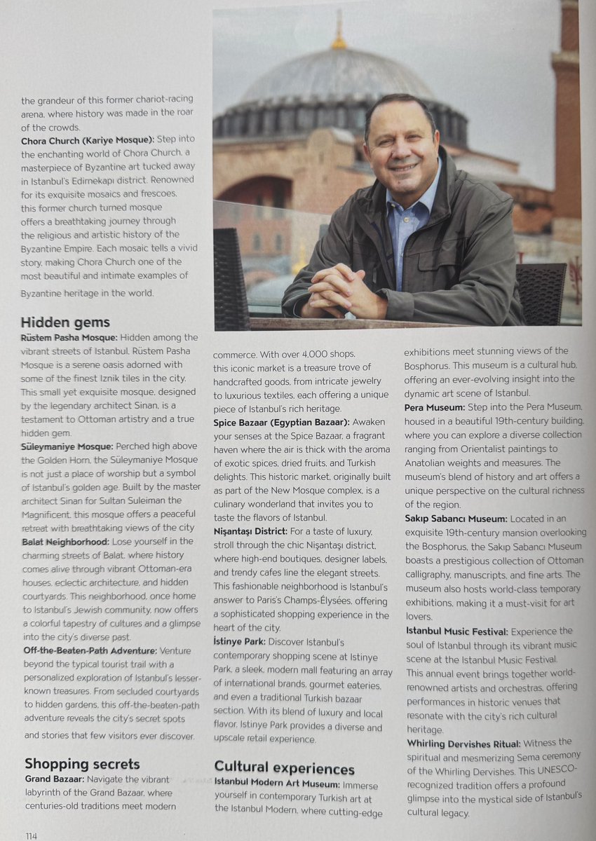 📖 İstanbul’un büyüsünü anlatan yazım, Bespoke Moments dergisinin yeni sayısında yer aldı.

#BespokeMoments #MagicalIstanbul #TravelWriting #IstanbulGuide