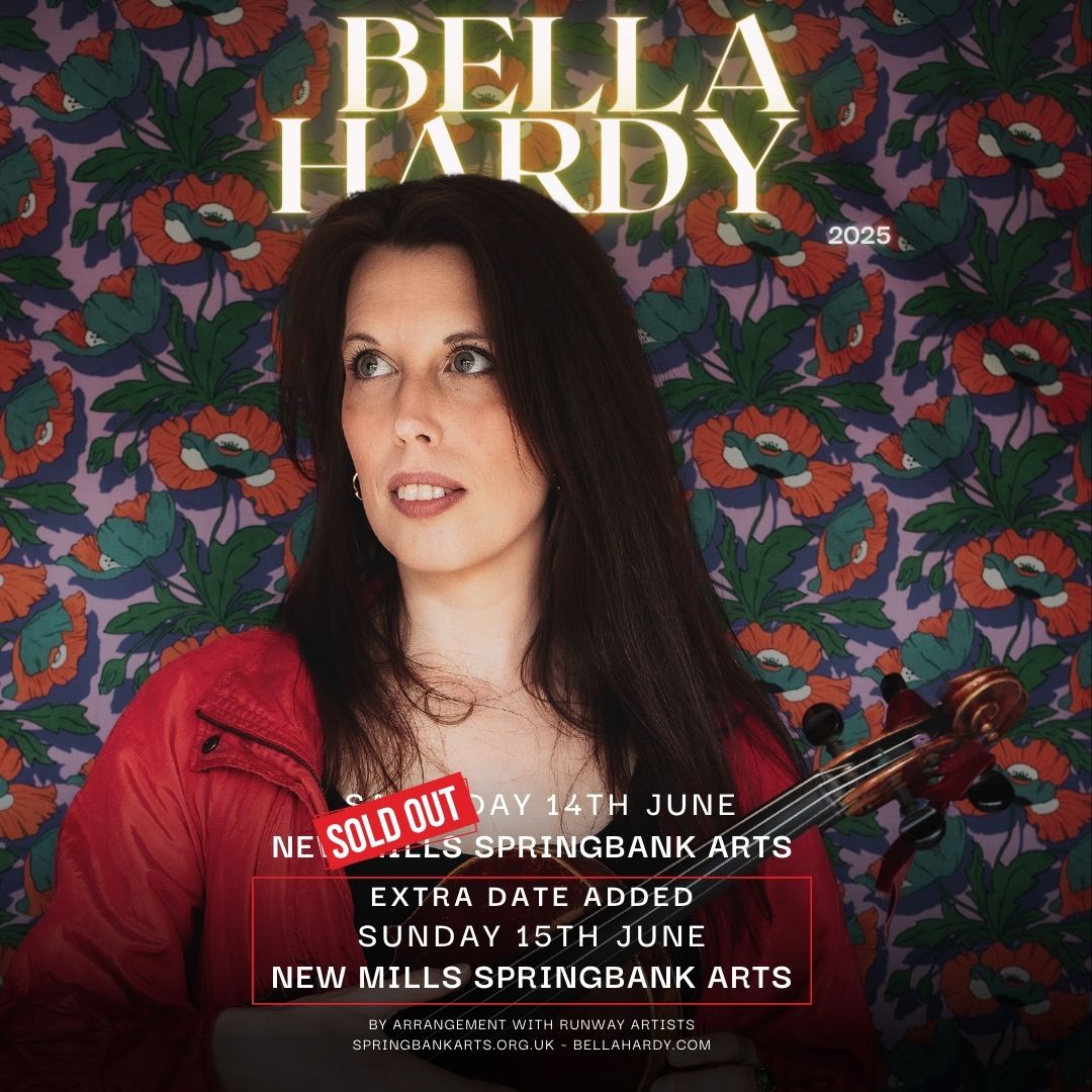 Don't miss out on Bella Hardy, the voice of modern folk. With limited tickets available for the Sunday get your tickets now: wegottickets.com/event/641647
#springbankarts #newmills #highpeak #derbyshire #events #livemusic #folkmusic #livemusicvenue #visitnewmills