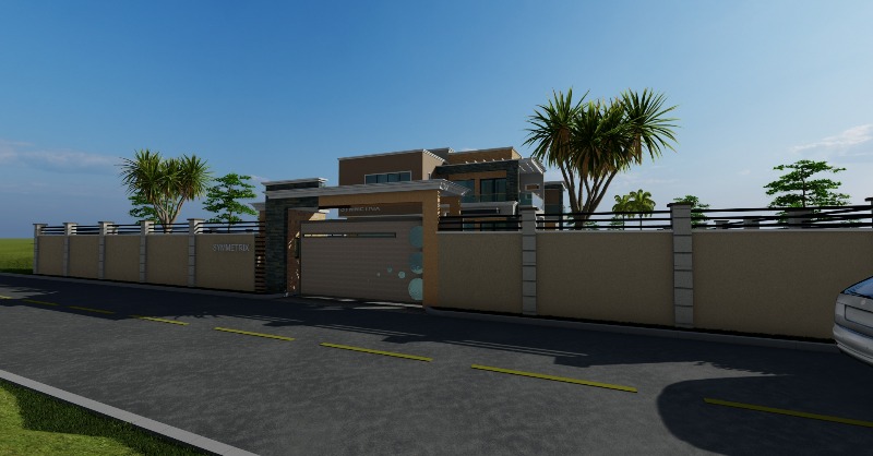 SYMMETRIXltd's tweet photo. Fat roof mansion with beautiful elevations,
It has 4bedrooms, 2  lounges, 1 dinning room, a kitchen, a pantry, a powder room and   4 bathrooms
@SYMMETRIX For architectural plans and construction
Call/whatsapp us on +256783240842 https://t.co/d48H1se41R