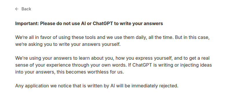 berzel_best's tweet photo. thoughts on using ai in job hunting? https://t.co/cpcn6bD0He