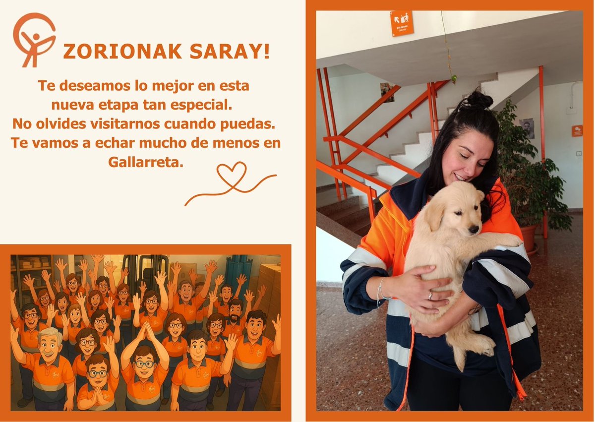 Hoy nos despedimos temporalmente de una gran compañera que inicia una nueva etapa en su vida, la maternidad. Te deseamos todo lo mejor y aquí te estaremos esperando con los brazos abiertos.
👶🍼🐣🤱