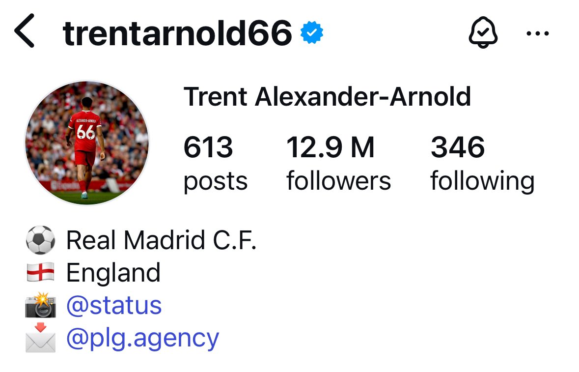 👋🏻 see you at Anfield soon for the worst experience of your life <a href="/TrentAA/">Trent Alexander-Arnold</a>