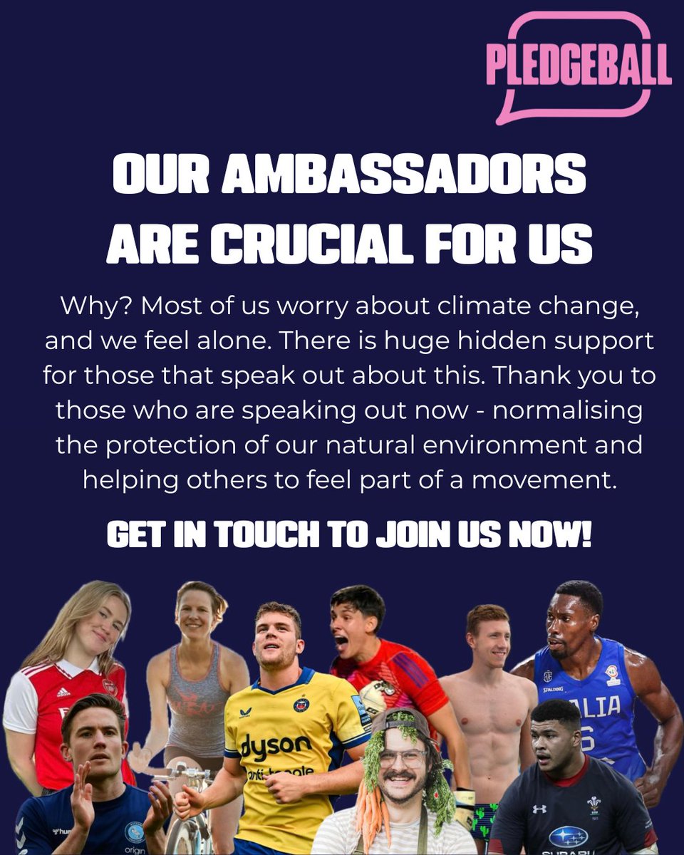 Meet the Pledgeball Ambassadors…join our squad #ProtectWhereWePlay (3/3)