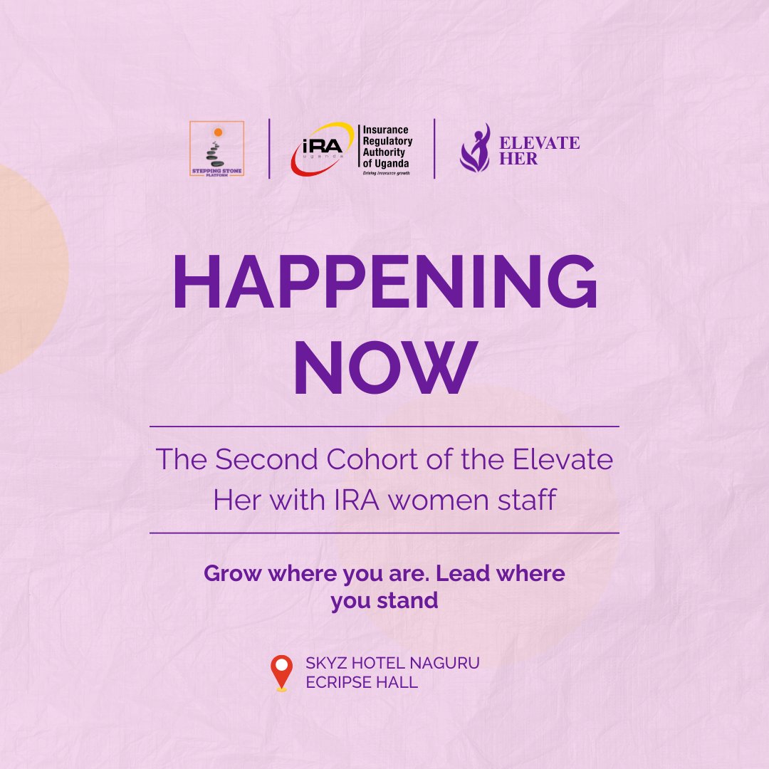 SteppingSt74385's tweet photo. 🚨 Happening now!
The 2nd cohort of #ElevateHer with the amazing women of @IRA_Uganda is underway.
Empowering growth, balance & leadership — right where they stand. 💼🌿
#WomenInLeadership #EmpowerHer #WorkLifeIntegration #SteppingStonePlatform #CorporateWellnessUG #Cohort2 https://t.co/djNztFCklP