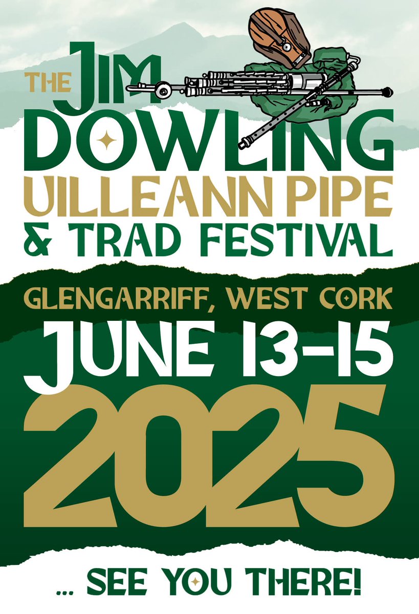 Padraig Jack (@padraigjack) on Twitter photo Im looking forward to performing at the Jim Dowling festival in Glengarriff, Co Cork l on Friday 13th of June!
#padraigjack #jimdowlinguilleannpipeandtradfestival #glengarriff #westcork #irishmusic #gaeilge #Ireland
<a href="/JimDowlingTrad/">JimDowlingFestival</a> Im looking forward to performing at the Jim Dowling festival in Glengarriff, Co Cork l on Friday 13th of June!
#padraigjack #jimdowlinguilleannpipeandtradfestival #glengarriff #westcork #irishmusic #gaeilge #Ireland
<a href="/JimDowlingTrad/">JimDowlingFestival</a>