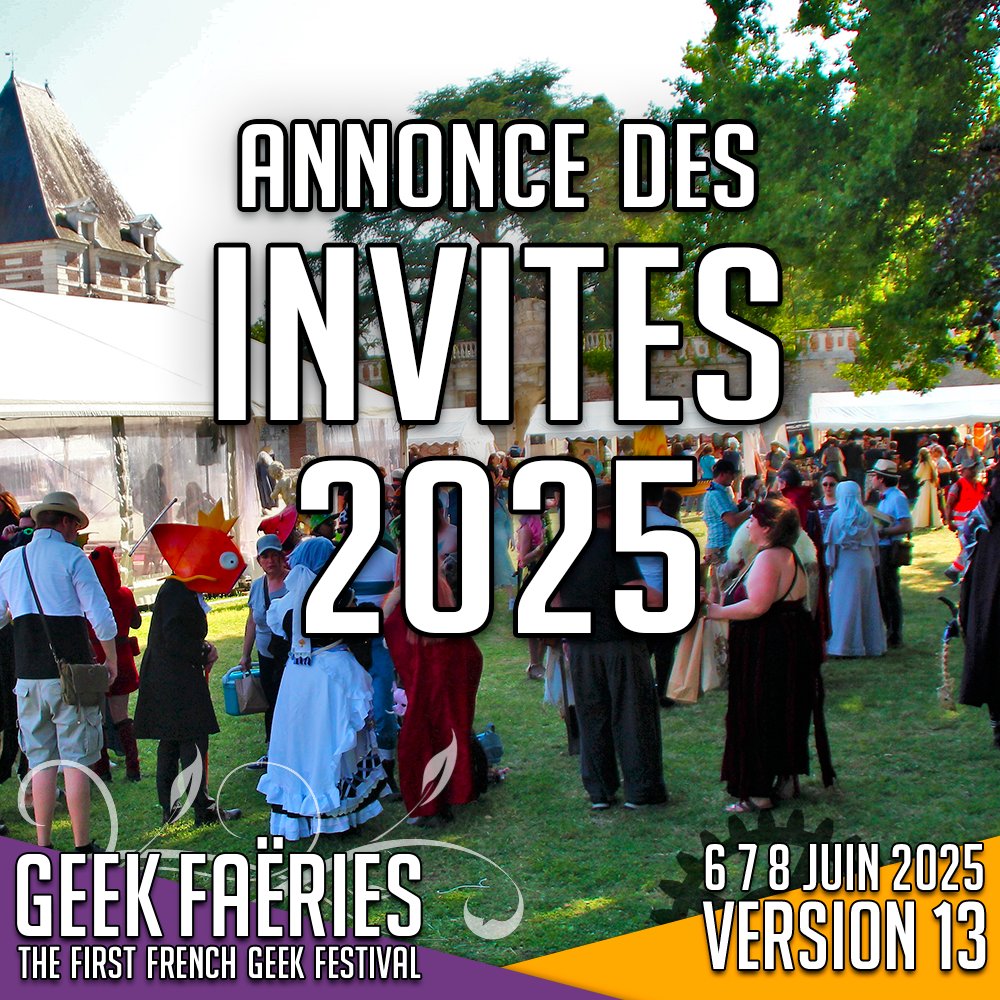 📷 We believe in fairy tales !
Parce que le bonheur est un refuge et une force, découvrez sur notre site ceux qui ont choisi de nous accompagner et de vous emmener dans leurs univers

Ca se passe ici : geekfaeries.fr/2025/liste-inv…