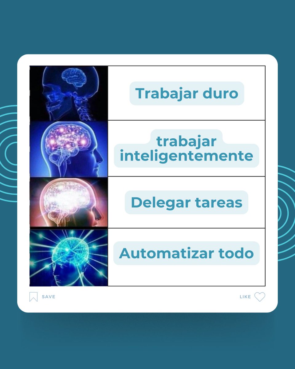 ¿Sigues en modo “currar sin parar”? 
🧠 Delegar mola, pero automatizar es la caña para no volverse loco. ¿Lo tienes controlado o sigues a lo bruto? 

#meme #humorcorporativo #rrhh