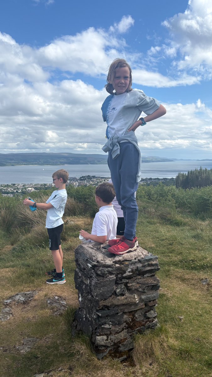 We are on week 4 of the after school running club and this week we made it to the top of the Camel's Hump, which is about 3 miles in total and a decent climb. What a fabulous bunch of runners. Well done to all!
<a href="/abc_OCTF/">Argyll and Bute Council Education Service</a>