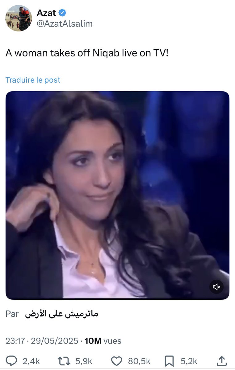 Henda Ayari tweet media