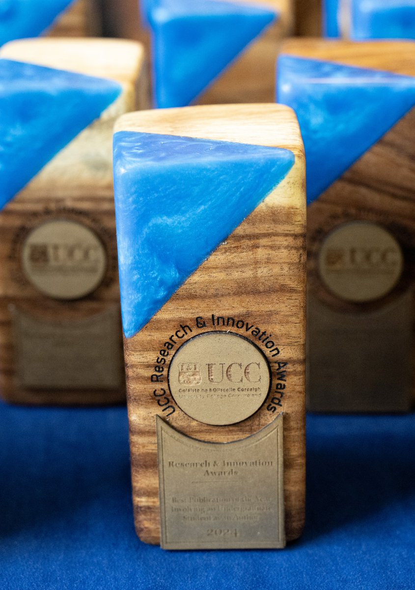 uccinnovation's tweet image. The 2024 @UCC @UCCResearch & Innovation Awards, took place yesterday evening @glucksman .
Researchers were awarded across 22 categories - 5 of which recognise achievements in entrepreneurship & innovation. Congratulations to all recipients!
More: ucc.ie/en/news/2025/u…