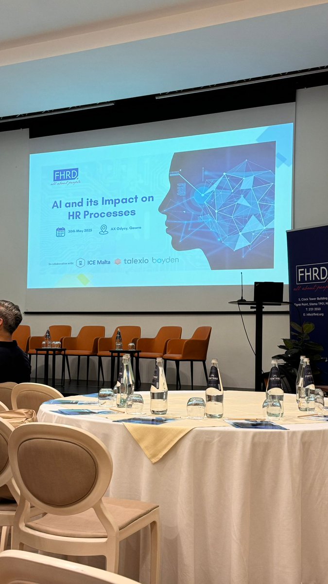 Sarah Scerri and Dylan Spiteri from our HR Department are currently attending the ‘#AI and its Impact on #HR Processes’ conference, hosted by #FHRD. 🙌

Their attendance underscores our commitment to embracing innovative strategies in our #HRpractices.

csbgroup.com/careers