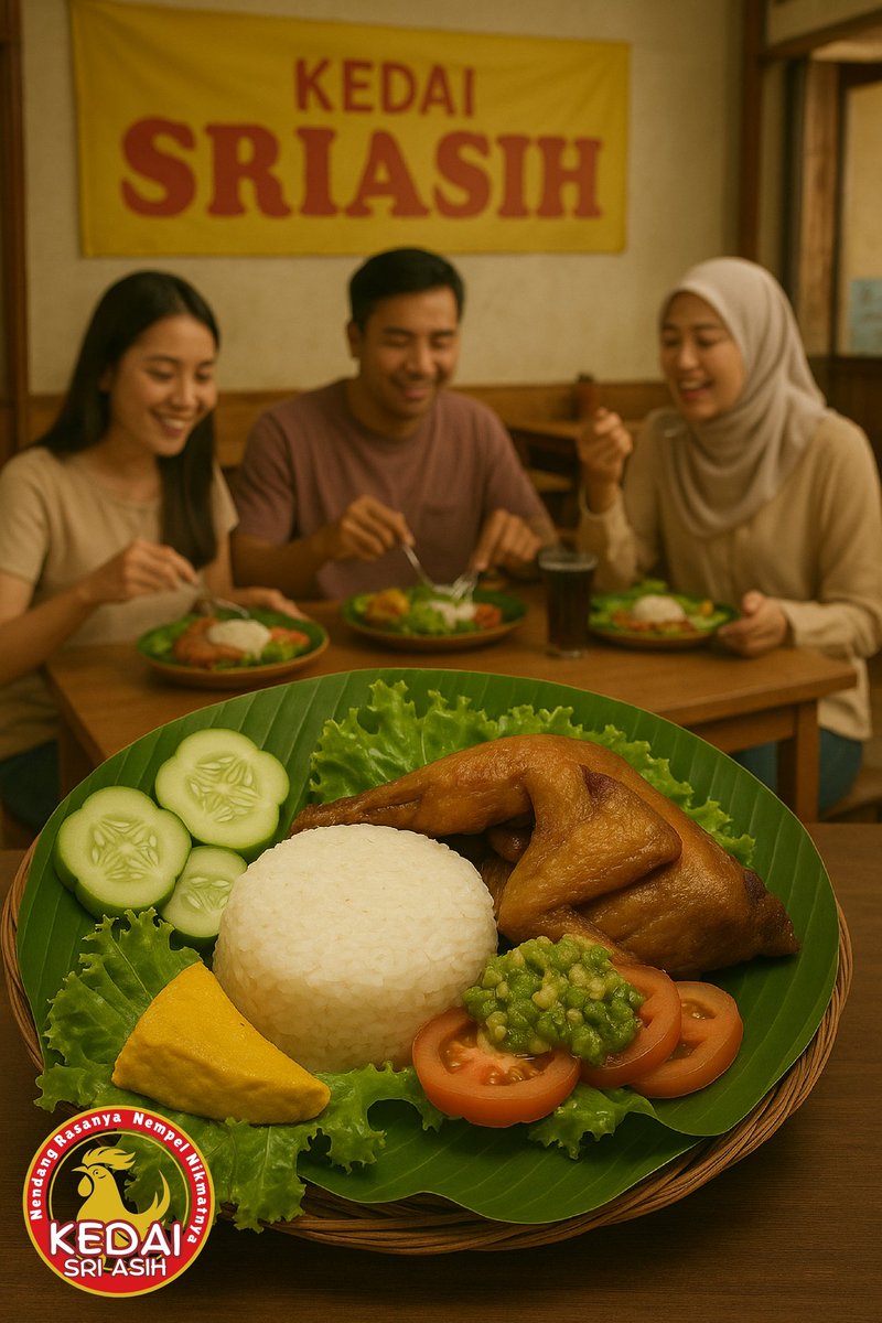 bucptcom's tweet image. Ayam Goreng Pejantan Juicy Kedai Sriasih dengan Sambal Pedas yang bikin kamu ketagihan! 🤤🔥

&quot;Nendang pedasnya, Nempel Nikmatnya&quot;

Kedai Sriasih
Jl. Purwakarta No. 23 Antapani Bandung

#AyamGorengPejantan #KedaiSriasih #SambalPedas #MakananEnak #MakananIndonesia #AyamGorengJuicy