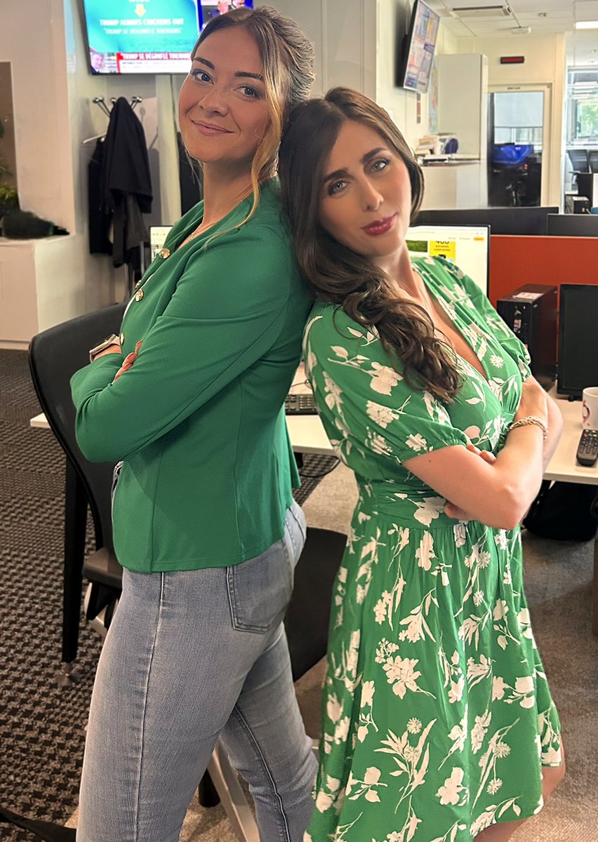 Les filles en vert 💚

Avec l’incroyable <a href="/Solenn_Riou/">Solenn Riou</a>