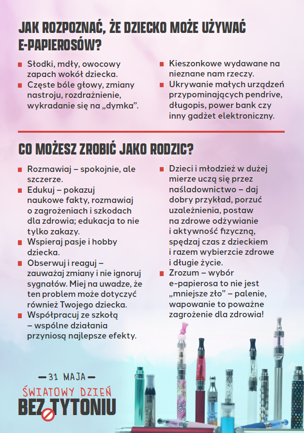 pssebb's tweet photo. 🚭 E-papierosy to realne zagrożenie dla zdrowia młodzieży. Rodzice, nie dajcie się zwieść – to nie jest bezpieczna alternatywa!

Jeśli potrzebujesz pomocy możesz skorzystać z Telefonicznej Poradni Pomocy Palącym
📞801 108 108 https://t.co/XWK0VsUxiF
