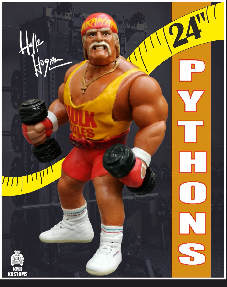 Kylekustoms2018 (@kylekustoms2018) on Twitter photo #hWoFigureFriday is none other than the man with the largest pythons in the world. The Immortal <a href="/HulkHogan/">Hulk Hogan</a>
<a href="/hWoOfficialPage/">#hWo Hasbro World Order</a> #hWoFigureFriday is none other than the man with the largest pythons in the world. The Immortal <a href="/HulkHogan/">Hulk Hogan</a>
<a href="/hWoOfficialPage/">#hWo Hasbro World Order</a>