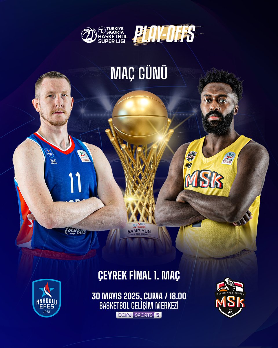 Mikrofon Başında Kim Var 🎙 (@kimdemikrofon) on Twitter photo 🇹🇷 Türkiye Sigorta Basketbol Süper Lig - Çeyrek Final • 1. Maç
🏀 Anadolu Efes 🆚 Mersin Spor Kulübü
⏰ 18:00
📺 beIN SPORTS 5
💻📱 beIN CONNECT
🎙 <a href="/keremkorkmazz23/">Kerem Korkmaz</a> & <a href="/TMRYGC13/">TMRYGÇ</a>
🎤 : <a href="/berkbalik99/">Berk Balık</a> 🇹🇷 Türkiye Sigorta Basketbol Süper Lig - Çeyrek Final • 1. Maç
🏀 Anadolu Efes 🆚 Mersin Spor Kulübü
⏰ 18:00
📺 beIN SPORTS 5
💻📱 beIN CONNECT
🎙 <a href="/keremkorkmazz23/">Kerem Korkmaz</a> & <a href="/TMRYGC13/">TMRYGÇ</a>
🎤 : <a href="/berkbalik99/">Berk Balık</a>