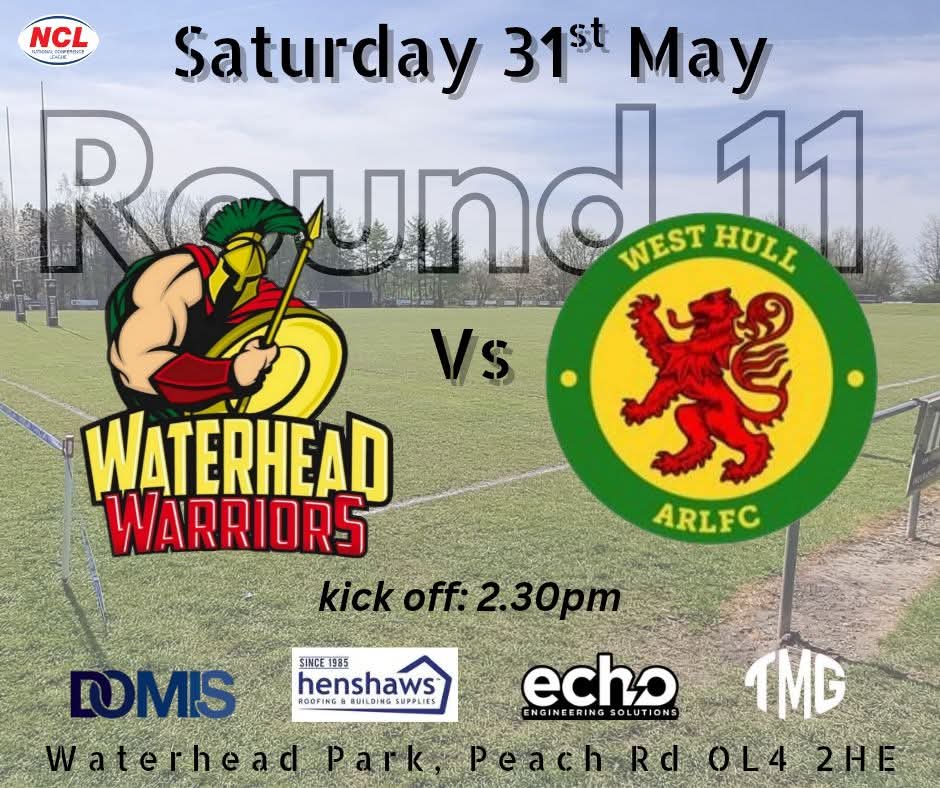 Six_Again (@six_again) on Twitter photo π
Saturday 31st May
π <a href="/OfficialNCL/">National Conference League - RL</a> Premier Division
β° 2.30pm
π <a href="/WaterheadARLFC/">Waterhead Warriors</a> ποΈ <a href="/WestHullRL/">West Hull Rugby League</a>
π Waterhead Park
#ILoveRugbyLeagueMe
#RememberingRycroft
#RLSD25 π
Saturday 31st May
π <a href="/OfficialNCL/">National Conference League - RL</a> Premier Division
β° 2.30pm
π <a href="/WaterheadARLFC/">Waterhead Warriors</a> ποΈ <a href="/WestHullRL/">West Hull Rugby League</a>
π Waterhead Park
#ILoveRugbyLeagueMe
#RememberingRycroft
#RLSD25