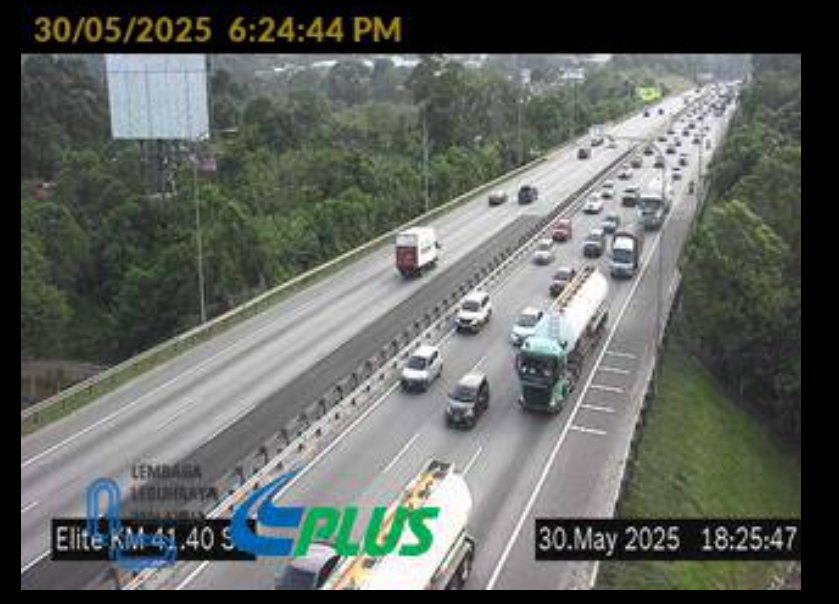 (30/5/2025 | 6:27PM)
#kltu ELITE: Expect delays from Bandar Serenia to the Nilai Utara intersection due to an accident on the emergency lane at KM42.6.