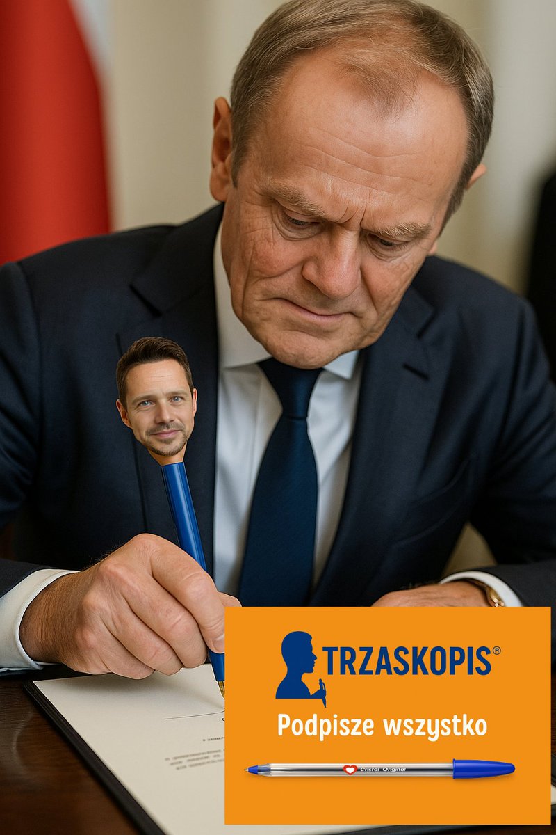 Mateusz Morawiecki (@morawieckim) on Twitter photo #Trzaskopis w rękach Tuska to przepis na katastrofę. NIE DAWAJ MU GO! 1 czerwca wybierz 🇵🇱<a href="/NawrockiKn/">Karol Nawrocki</a>🇵🇱 ! #Trzaskopis w rękach Tuska to przepis na katastrofę. NIE DAWAJ MU GO! 1 czerwca wybierz 🇵🇱<a href="/NawrockiKn/">Karol Nawrocki</a>🇵🇱 !