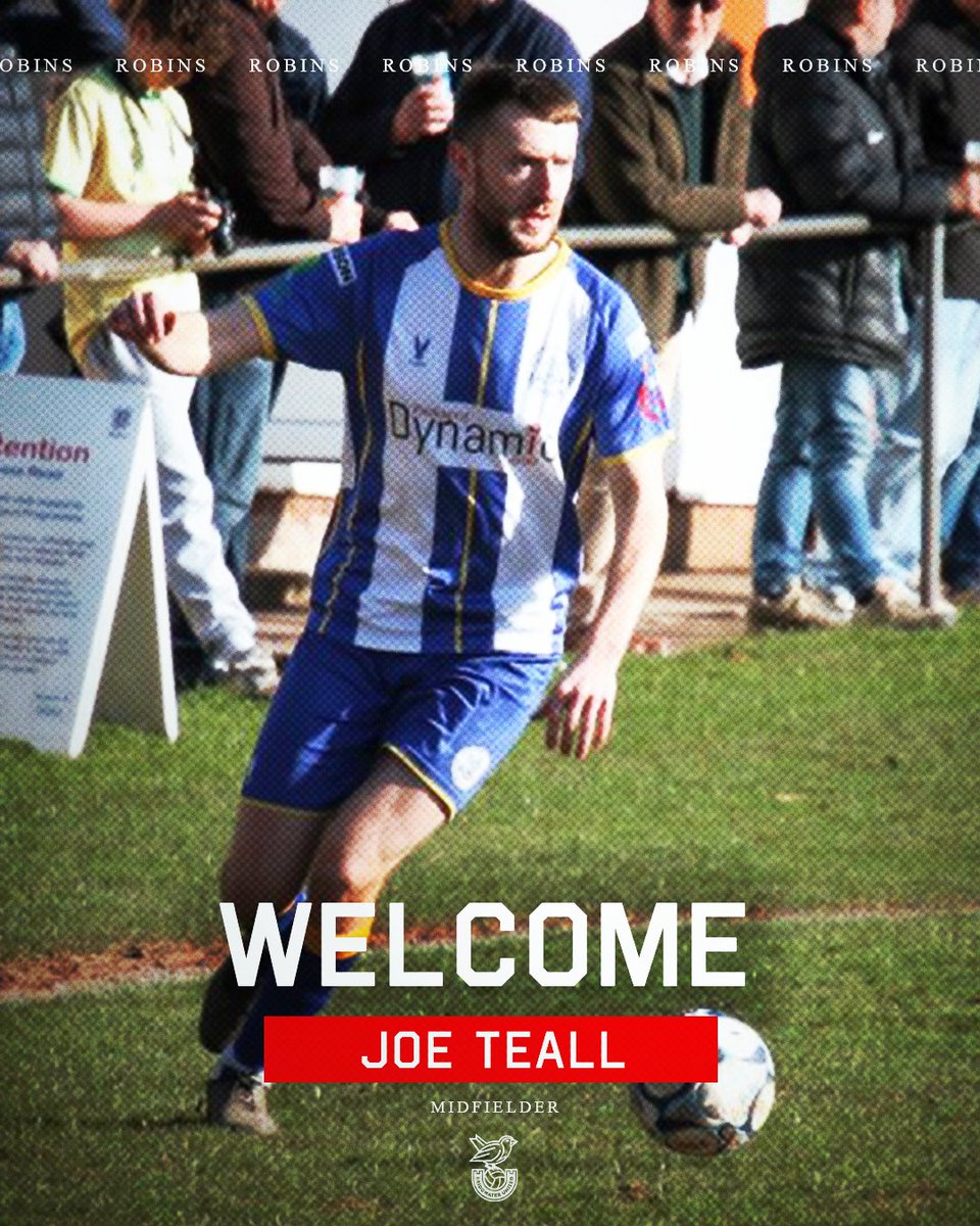 Bridgwater United FC (@bridgwaterutd) on Twitter photo ๐จ๐ป๐ฏ๐ฒ๐น๐ถ๐ฒ๐๐ฎ๐ฏ๐น๐ฒ ๐๐ผ๐ฒ! ๐ดโ๏ธ
Bridgwater United are delighted to announce the signing of midfielder Joe Teall, who arrives at Fairfax Park from Clevedon Town, who narrowly missed out on promotion this season.
Read More on our website ๐ฅ๏ธ
๐ bridgwaterunitedfc.com/teall-signs/ ๐จ๐ป๐ฏ๐ฒ๐น๐ถ๐ฒ๐๐ฎ๐ฏ๐น๐ฒ ๐๐ผ๐ฒ! ๐ดโ๏ธ
Bridgwater United are delighted to announce the signing of midfielder Joe Teall, who arrives at Fairfax Park from Clevedon Town, who narrowly missed out on promotion this season.
Read More on our website ๐ฅ๏ธ
๐ bridgwaterunitedfc.com/teall-signs/