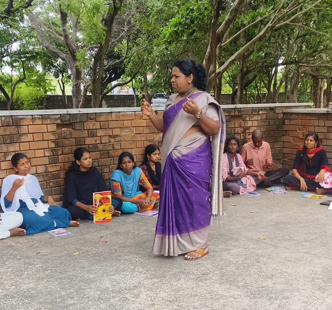 Happy to empower the students of Agaram Foundation with life skills, goal-setting, and self-esteem building!  #AgaramFoundation #LifeSkills #EmpoweringYouth