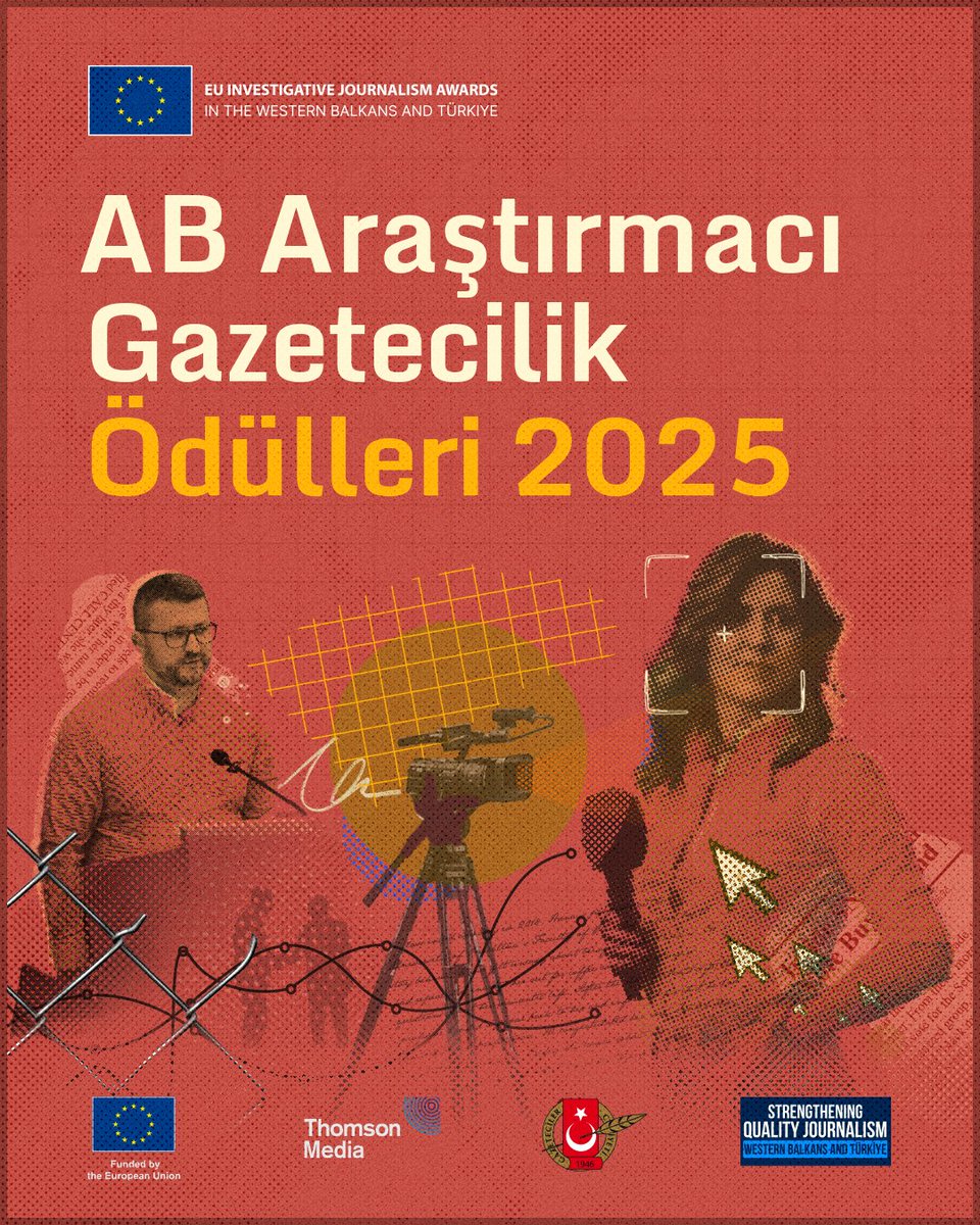🚨 2025 AB Araştırmacı Gazetecilik Ödülleri #EUAward2025 için başvurular sürüyor!

Türkiye veya Batı Balkanlar’da yankı uyandıran haberlerinizle başvurabileceğiniz, ulusal ve bölgesel olmak üzere iki ayrı kategoride düzenlenen yarışma için toplam ödül fonu 10 bin’er Avro.

📅 Son