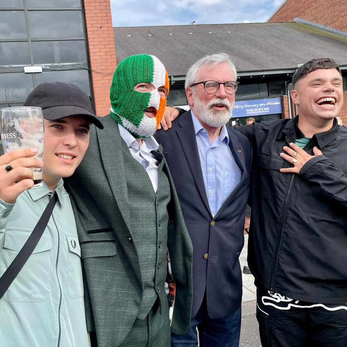 IrishUnity's tweet image. Gerry Adams has WON his defamation case against the BBC