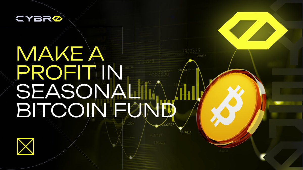 Make a profit in Seasonal Bitcoin Fund 🚀

While Bitcoin is growing, it's time to reinvest and make a profit in our Seasonal Fund! Switch to CYBRO to get some of the highest APYs:

1️⃣ Open Vault: cybro.io/explore/90
2️⃣ Deposit USDC or USDT to Base
3️⃣ Watch your profit grow