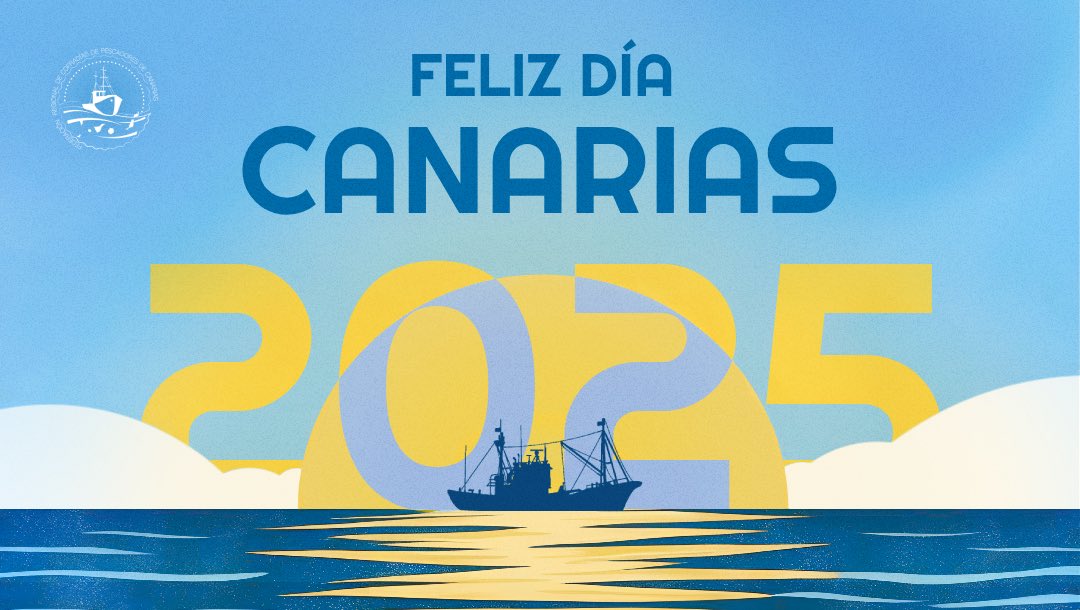 ¡Feliz Día de Canarias para tod@s! 🇮🇨
Hoy celebramos nuestra tierra, nuestra gente y el mar que nos une. 🎣 🐟 
¡A disfrutar con orgullo y alegría! 🎉🥳
