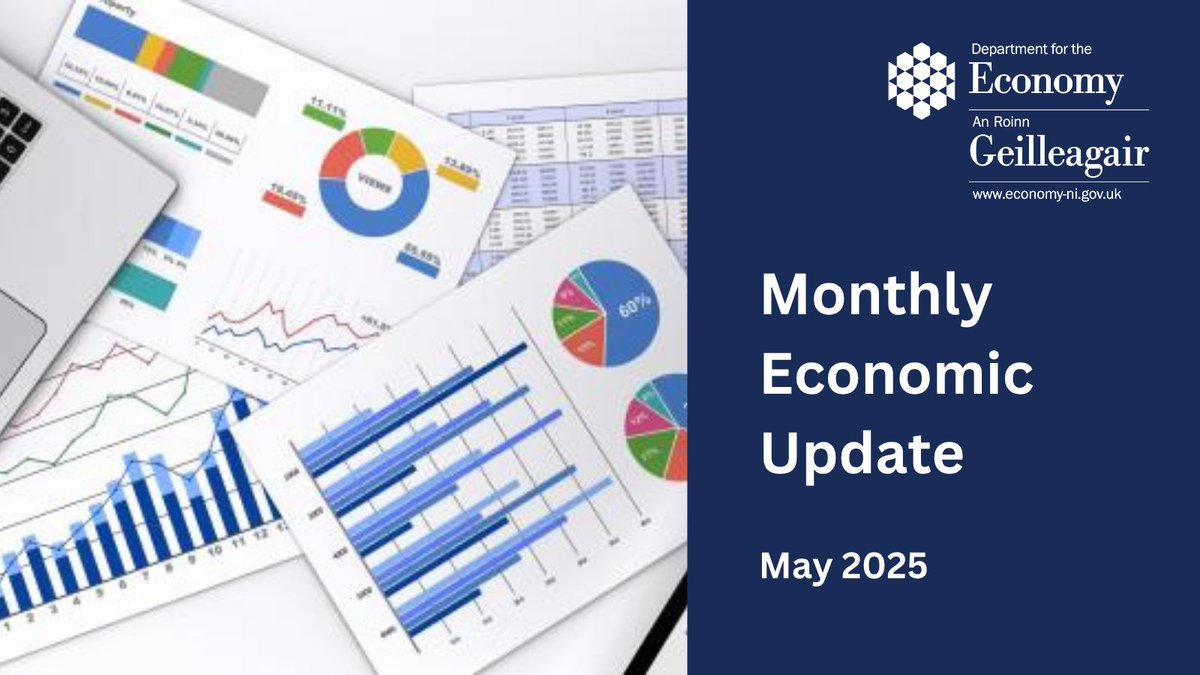 Economy NI (@economy_ni) on Twitter photo The May <a href="/Economy_NI/">Economy NI</a> Monthly Update is here!
Stay informed with the most recent data and insights on Northern Ireland’s economic performance.
Read the full update ➡️economy-ni.gov.uk/publications/d…
📊 #EconomicUpdate The May <a href="/Economy_NI/">Economy NI</a> Monthly Update is here!
Stay informed with the most recent data and insights on Northern Ireland’s economic performance.
Read the full update ➡️economy-ni.gov.uk/publications/d…
📊 #EconomicUpdate