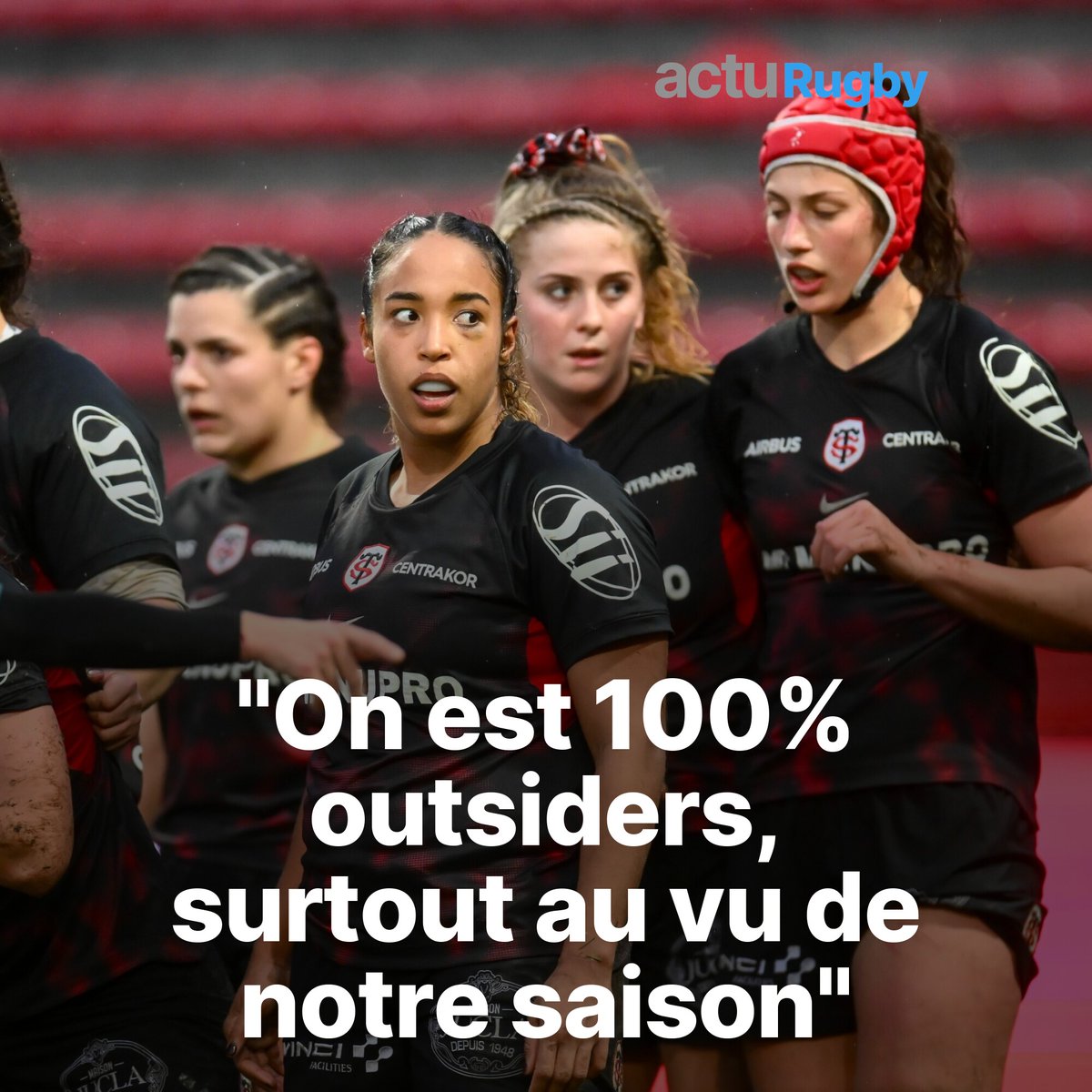 acturugby's tweet photo. 🏉Les filles du Stade Toulousain se sont confiées sur leur état d'esprit avant la finale !

#Rugby #RugbyFéminin

L'article ➡️ https://t.co/Dkt3ILu6nR https://t.co/YXLR1H2UY8