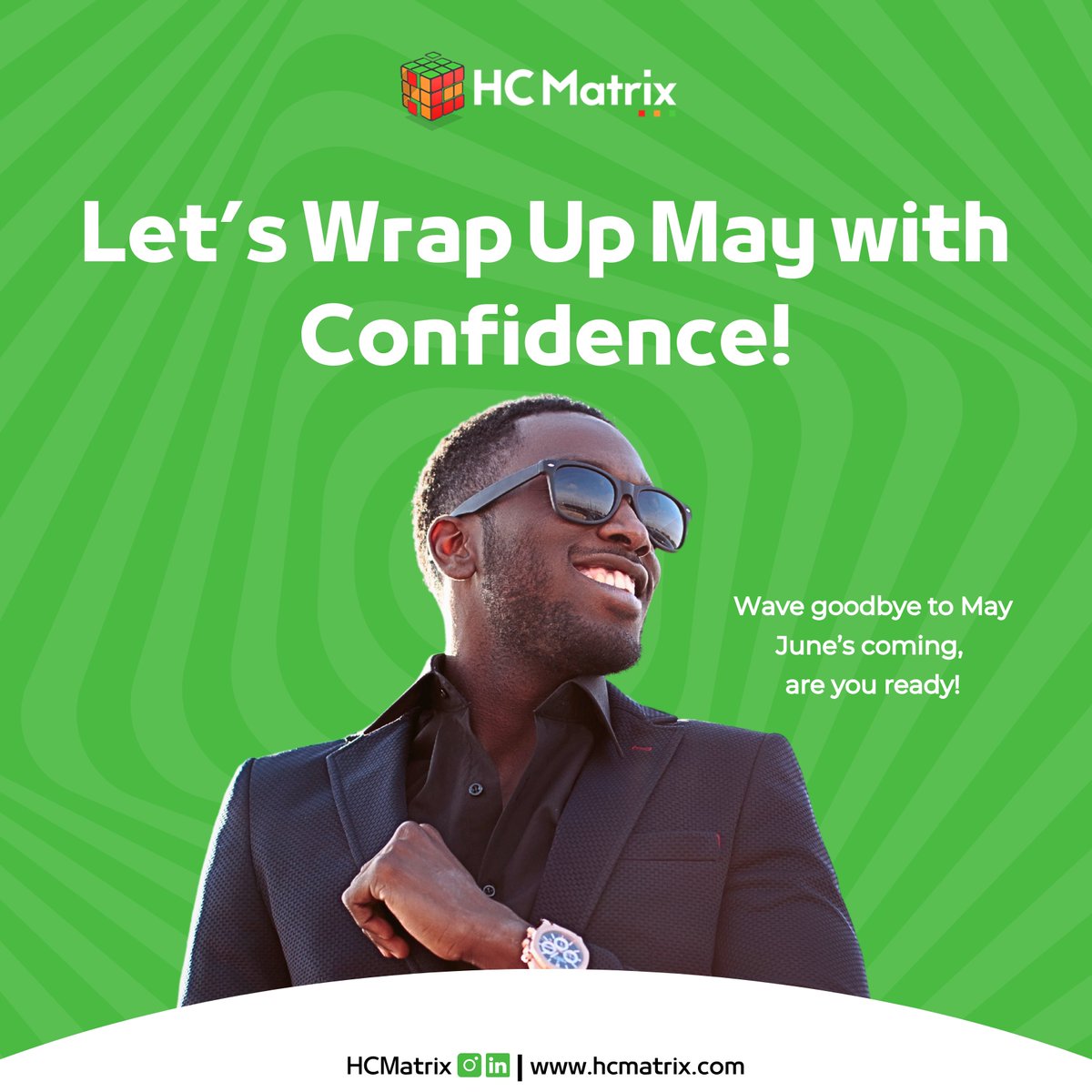 HCMatrix1's tweet image. 🌟 𝐂𝐡𝐞𝐞𝐫𝐬 𝐭𝐨 𝐚 𝐬𝐮𝐜𝐜𝐞𝐬𝐬𝐟𝐮𝐥 𝐌𝐚𝐲!

As we step into June, let’s embrace new opportunities and keep growing together.

𝐒𝐭𝐚𝐲 𝐢𝐧𝐬𝐩𝐢𝐫𝐞𝐝, 𝐬𝐭𝐚𝐲 𝐜𝐨𝐧𝐟𝐢𝐝𝐞𝐧𝐭. 𝐋𝐞𝐭’𝐬 𝐦𝐚𝐤𝐞 𝐉𝐮𝐧𝐞 𝐞𝐯𝐞𝐧 𝐛𝐞𝐭𝐭𝐞𝐫!

#HCMatrix #MonthEnd #WelcomeJune #HR