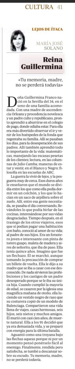 Arturo Pérez-Reverte (@perezreverte) on Twitter photo Cuando palme, quiero que <a href="/mjsolanofranco/">Mjsolanofranco</a> me escriba una necrológica tan buena como ésta. Cuando palme, quiero que <a href="/mjsolanofranco/">Mjsolanofranco</a> me escriba una necrológica tan buena como ésta.