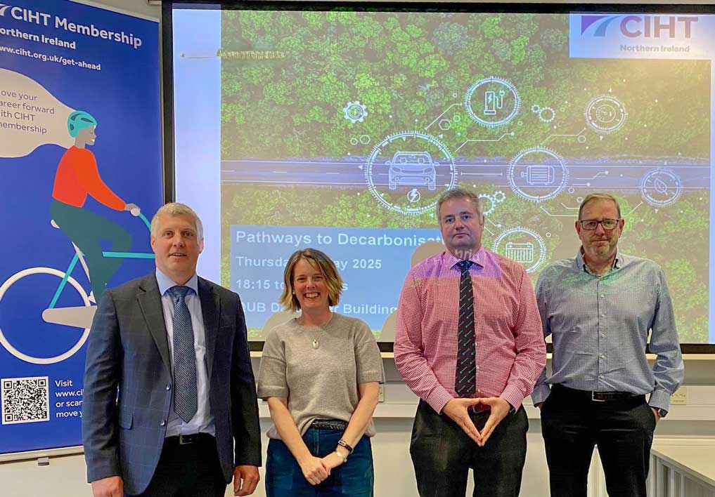 Many thanks to <a href="/CIHT_NI/">CIHT NI Region</a>  for the opportunity to share our insights on the evolving EV landscape in NI after their AGM yesterday in Belfast⚡🚗

#EVANI #EV #NorthernIreland #SustainableTransport