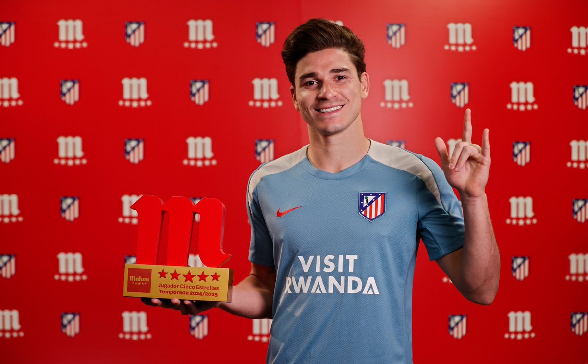 🚨 Julián Álvarez has been named as Atletico de Madrid Player of the Season 🇦🇷🔴⚪️🏆