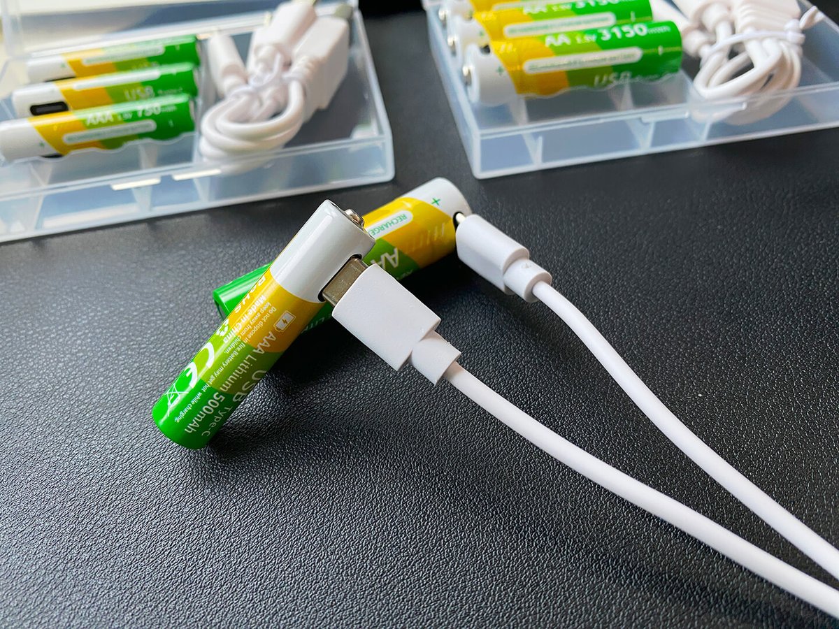 Gmcell236245's tweet photo. Tired of constantly changing disposable batteries? GMCELL 1.5V 3000mWh USB Rechargeable Battery – one charge, long-lasting power, saving you a "mountain of batteries" effortlessly 💰
#USBbattery #GMCELL #USBrechargeablebattery #usbbattery #usbcell #portablebattery https://t.co/eSaNMSEHxx