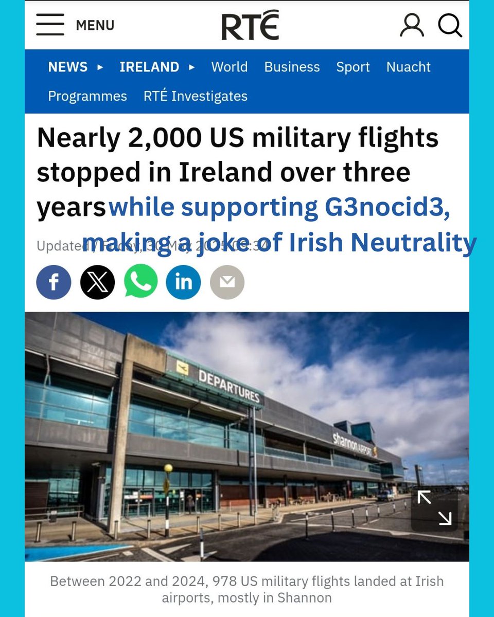 Stop the Shannon Stopover! Save Irish Neutrality! Save the Triple Lock!